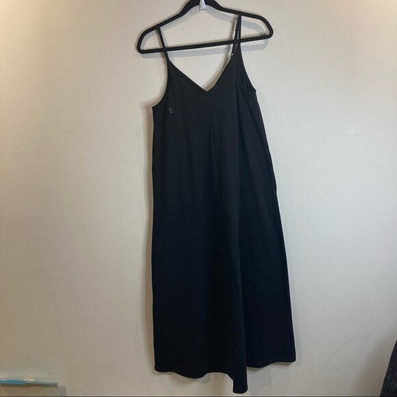 KIT and ACE Sz S A-Line  Jersey Knit Adjustable Spaghetti Straps Pockets Dress - Picture 6 of 9